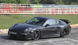 2013 Porsche 911 GT3 spy shots