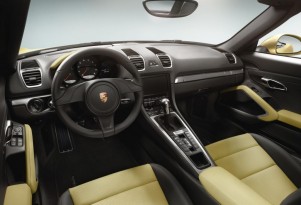 2013 Porsche Boxster interior