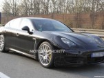 2013 Porsche Panamera facelift spy shots