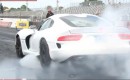 2013 SRT Viper at the drag strip