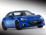 2013 Subaru BRZ fitted with STI upgrades