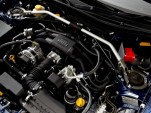 2013 Subaru BRZ fitted with STI upgrades