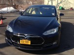2013 Tesla Model S before DC-to-Boston road trip, Feb 2013 [photo: Aaron Schildkraut]