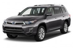 2013 Toyota Highlander Hybrid 4WD 4-door Limited (Natl) Angular Front Exterior View