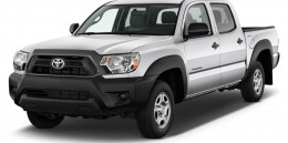 2013 Toyota Tacoma 2013 Toyota Tacoma 2WD Double Cab I4 AT (Natl) Angular Front Exterior View