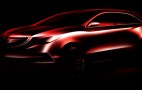 2014 Acura MDX Prototype Teaser: 2013 Detroit Auto Show