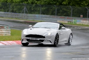 2014 Aston Martin Vanquish Volante spy shots