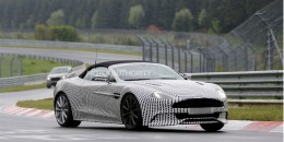 2014 Aston Martin Vanquish Volante spy shots