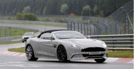 2014 Aston Martin Vanquish Volante spy shots