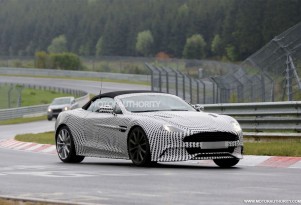 2014 Aston Martin Vanquish Volante spy shots