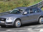 2014 Audi Q6 test-mule spy shots