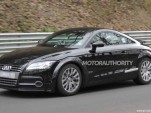 2014 Audi TT test mule spy shots