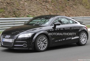 2014 Audi TT test mule spy shots