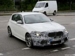 2014 BMW 1-Series Hatchback facelift spy shots