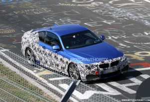 2014 BMW 4-Series Coupe spy shots (with M Sport Package)