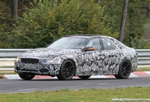 2014 BMW M3 Sedan spy shots