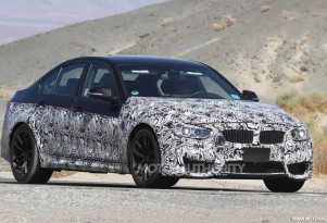 2014 BMW M3 sedan spy shots