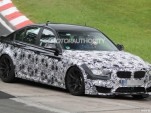 2014 BMW M3 sedan spy shots