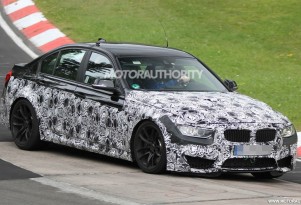 2014 BMW M3 sedan spy shots