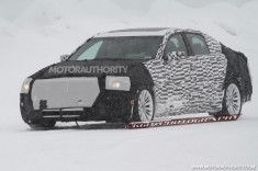 2014 Cadillac CTS spy shots. © KGP Photography.