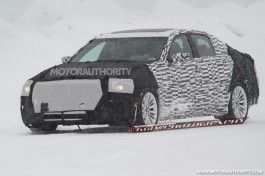 2014 Cadillac CTS spy shots. © KGP Photography.