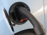 SAE Combo connector in 2014 Chevrolet Spark EV prototype, Sausalito, CA, Nov 2012