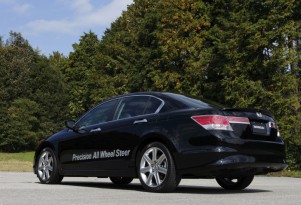 2014 Honda RDX engineering mule with Precision All Wheel Steer  -  at Honda R&D Japan, 11/2012