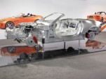 2014 Jaguar F-Type engineering displays