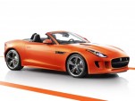 2014 Jaguar F-Type with Firesand paint and Design and Black exterior and interior upgrades