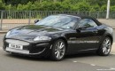 2014 Jaguar XE Roadster test mule spy shots