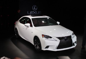 2014 Lexus IS 350 F Sport live photos, 2013 Detroit Auto Show