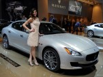2014 Maserati Quattroporte live photos, 2013 Detroit Auto Show
