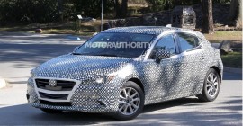 2014 Mazda Mazda3 Hatchback spy shots