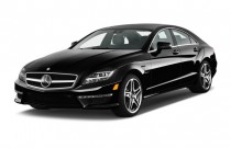 2014 Mercedes-Benz CLS Class 2014 Mercedes-Benz CLS Class 4-door Sedan CLS63 AMG 4MATIC Angular Front Exterior View