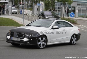 2014 Mercedes-Benz E Class Coupe spy shots