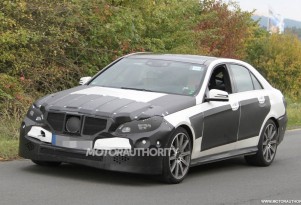 2014 Mercedes-Benz E63 AMG facelift spy shots
