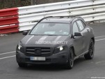 2014 Mercedes-Benz GLA45 AMG spy shots