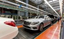 2014 Mercedes-Benz S Class production in Sindelfingen, Germany