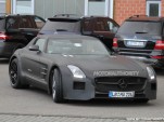 2014 Mercedes-Benz SLS AMG Black Series spy shots