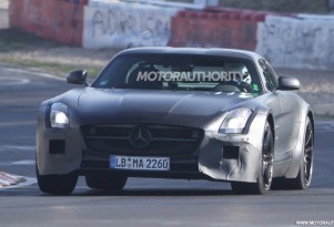 2014 Mercedes-Benz SLS AMG Black Series spy shots