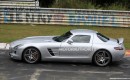 2014 Mercedes-Benz SLS AMG E-Cell spy shots