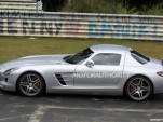 2014 Mercedes-Benz SLS AMG E-Cell spy shots
