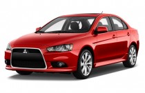 2014 Mitsubishi Lancer 2014 Mitsubishi Lancer 4-door Sedan CVT GT FWD Angular Front Exterior View