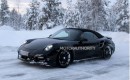 2014 Porsche 911 Turbo Cabriolet spy shots