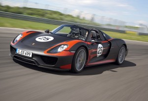 2014 Porsche 918 Spyder production-spec prototype