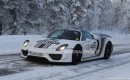 2014 Porsche 918 Spyder spy shots