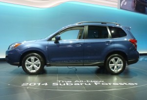 2014 Subaru Forester Live Photos: 2012 Los Angeles Auto Show