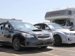 2014 Subaru WRX test mule spy shots