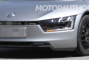 Prototype 2014 Volkswagen XL1 Ultra-Efficient Car Spied Testing