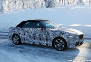 2015 BMW 2-Series convertible spy shots